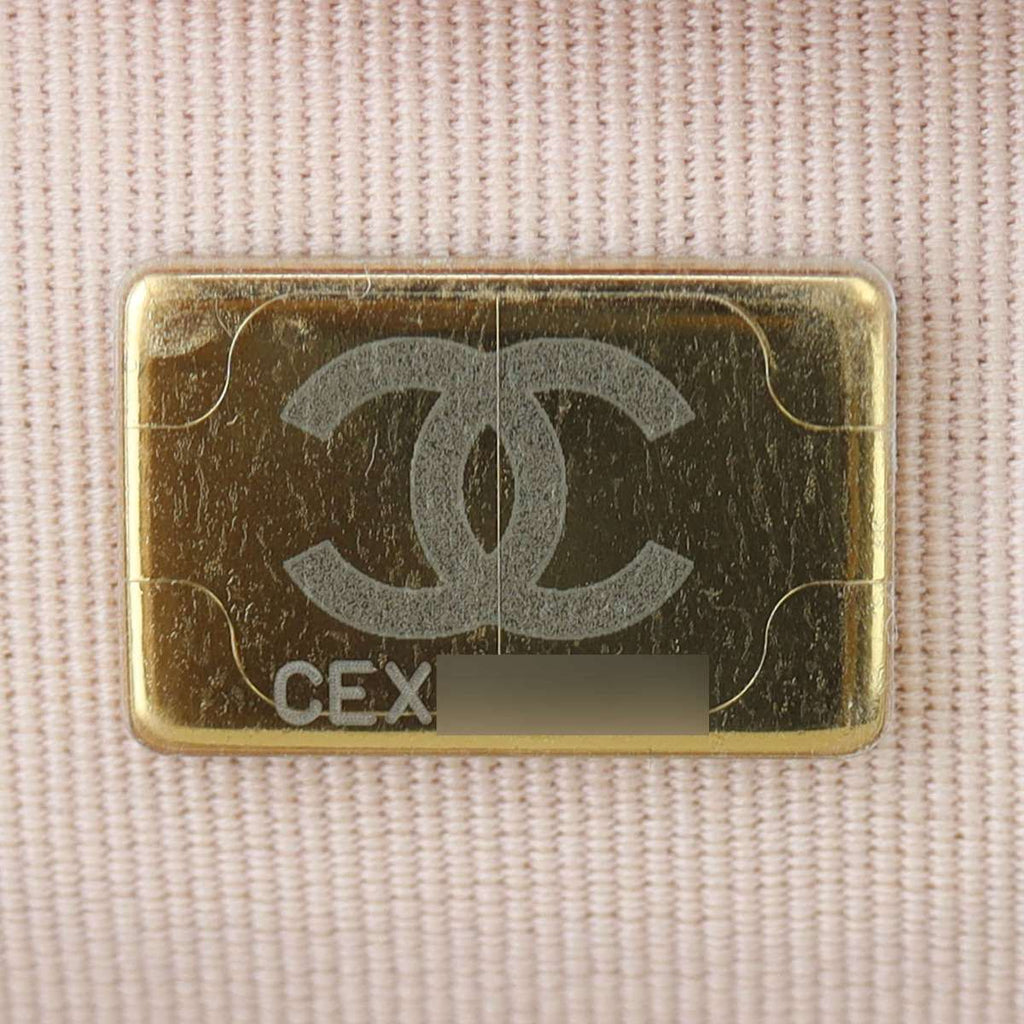 Chanel Looping Chain Flap Bag | White