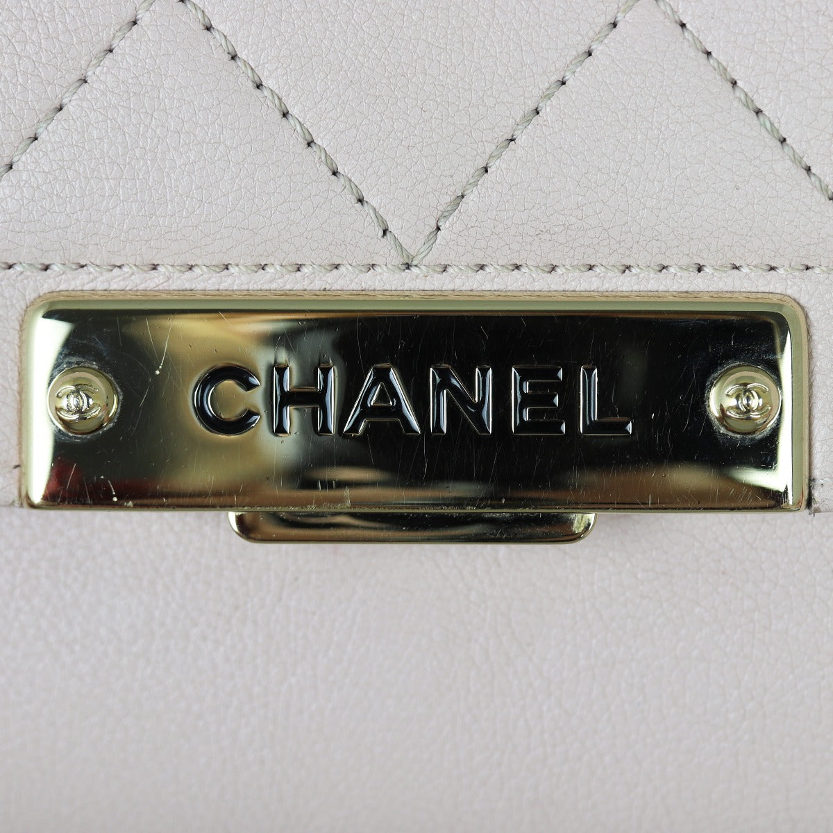 Chanel Label Click Flap Bag