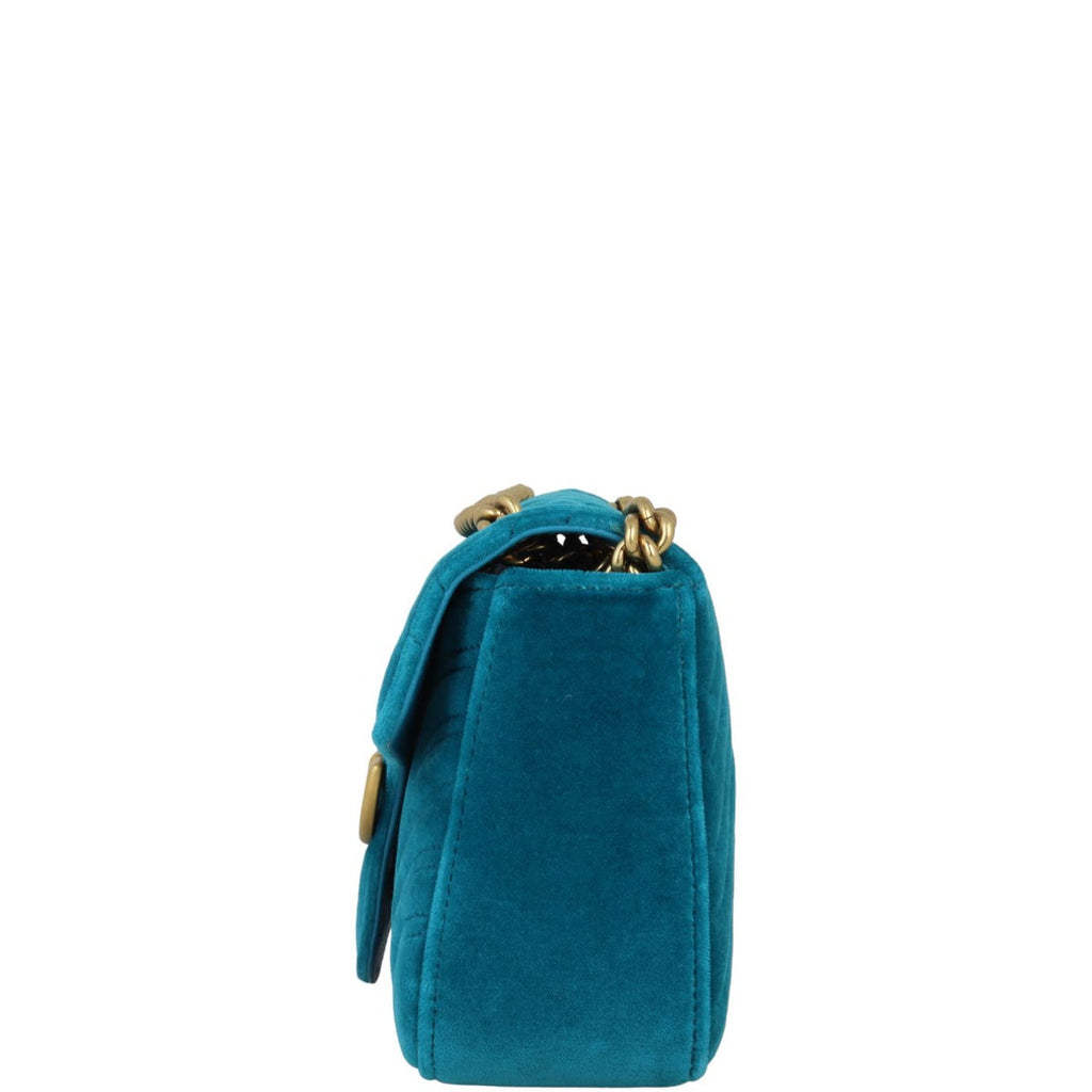 Gucci GG Marmont Velvet Small Shoulder Bag