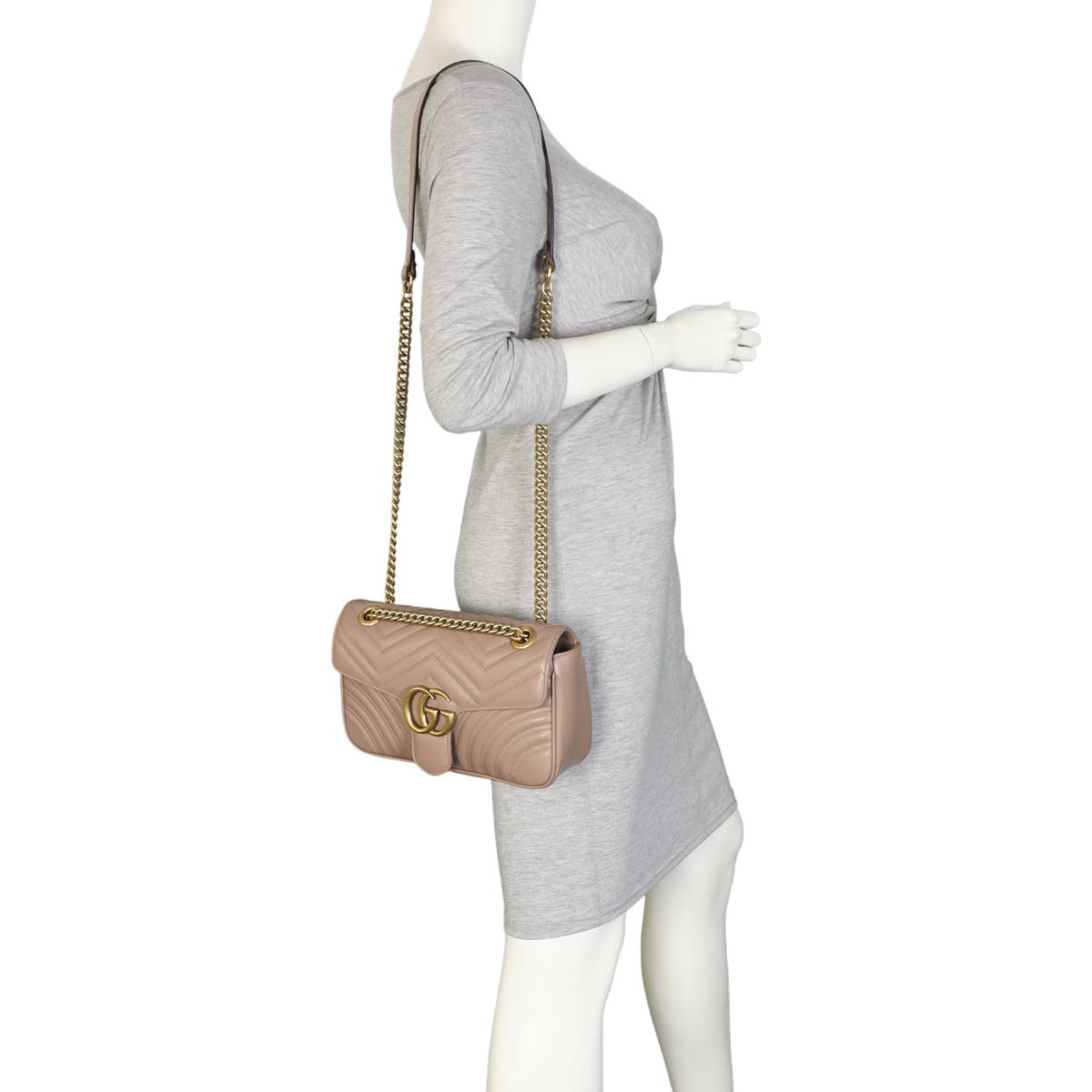 Gucci GG Marmont Matelasse Small Shoulder Bag