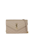 Saint Laurent Cassandre Envelope Chain Wallet