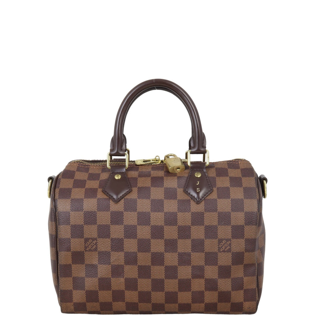 Louis Vuitton Speedy 25 Bandouliere Damier Ebene