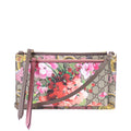 Gucci GG Supreme Bengal Blooms Dual Pouch Shoulder Bag