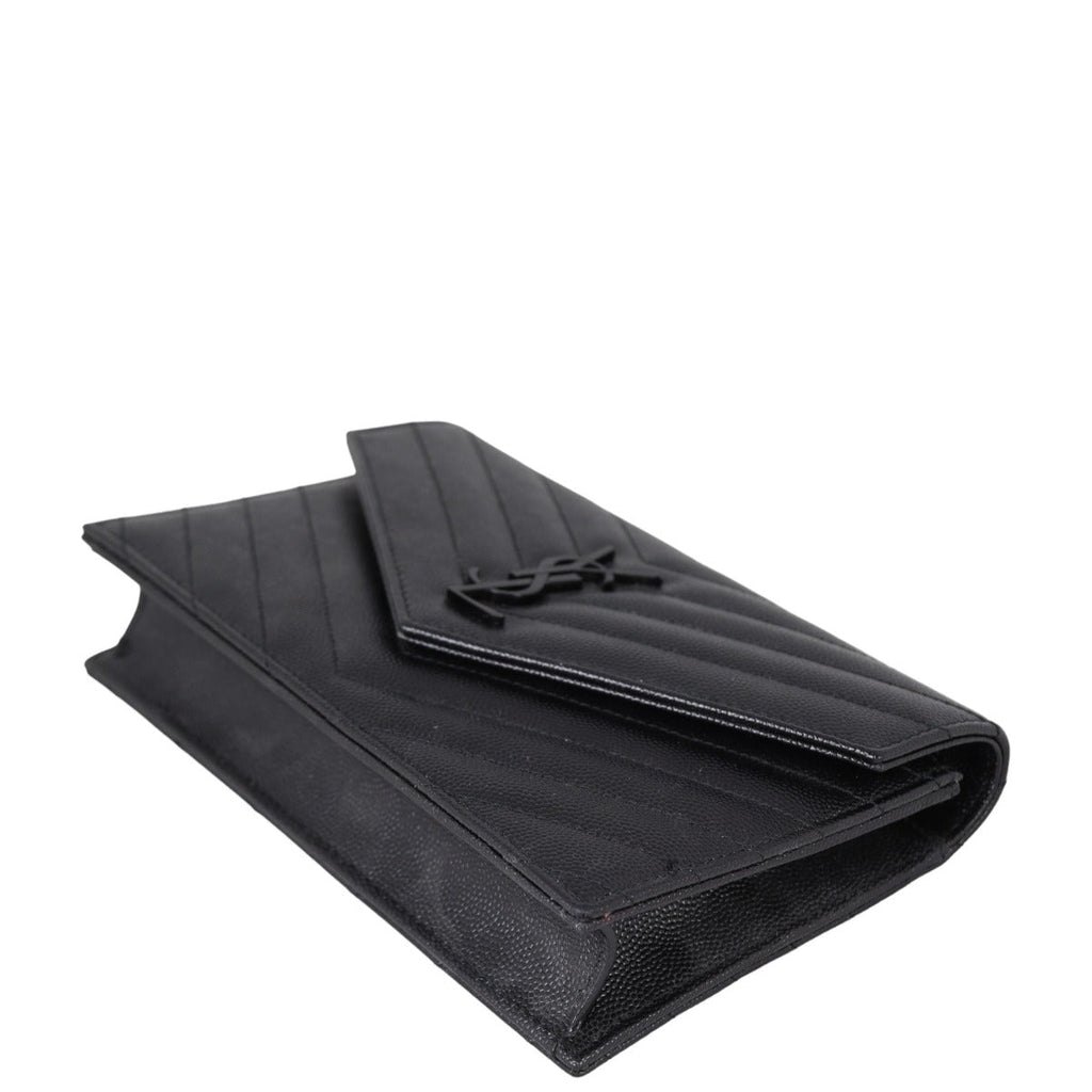 Saint Laurent Cassandre Envelope Chain Wallet
