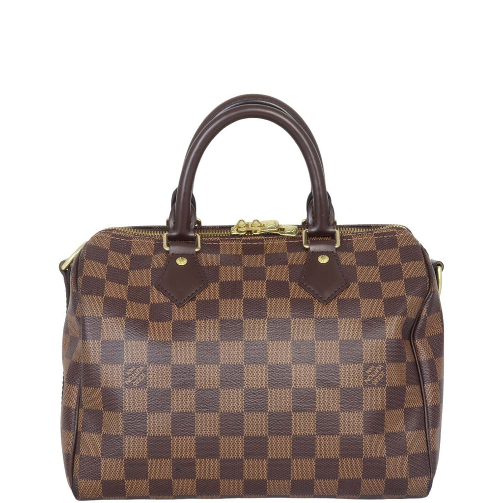 Louis Vuitton Speedy 25 Bandouliere Damier Ebene