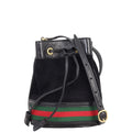Gucci Ophidia Suede Bucket Bag Mini