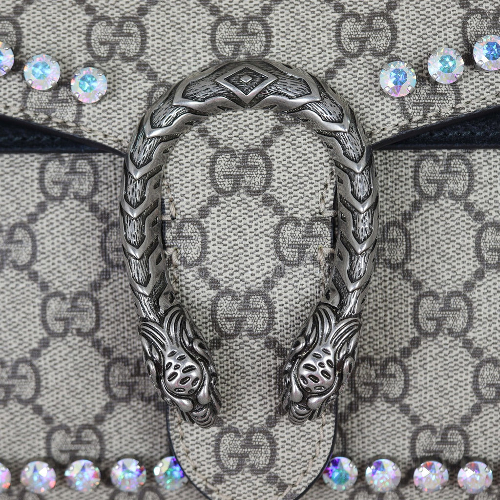Gucci Dionysus Crystal Embellished Small Shoulder Bag