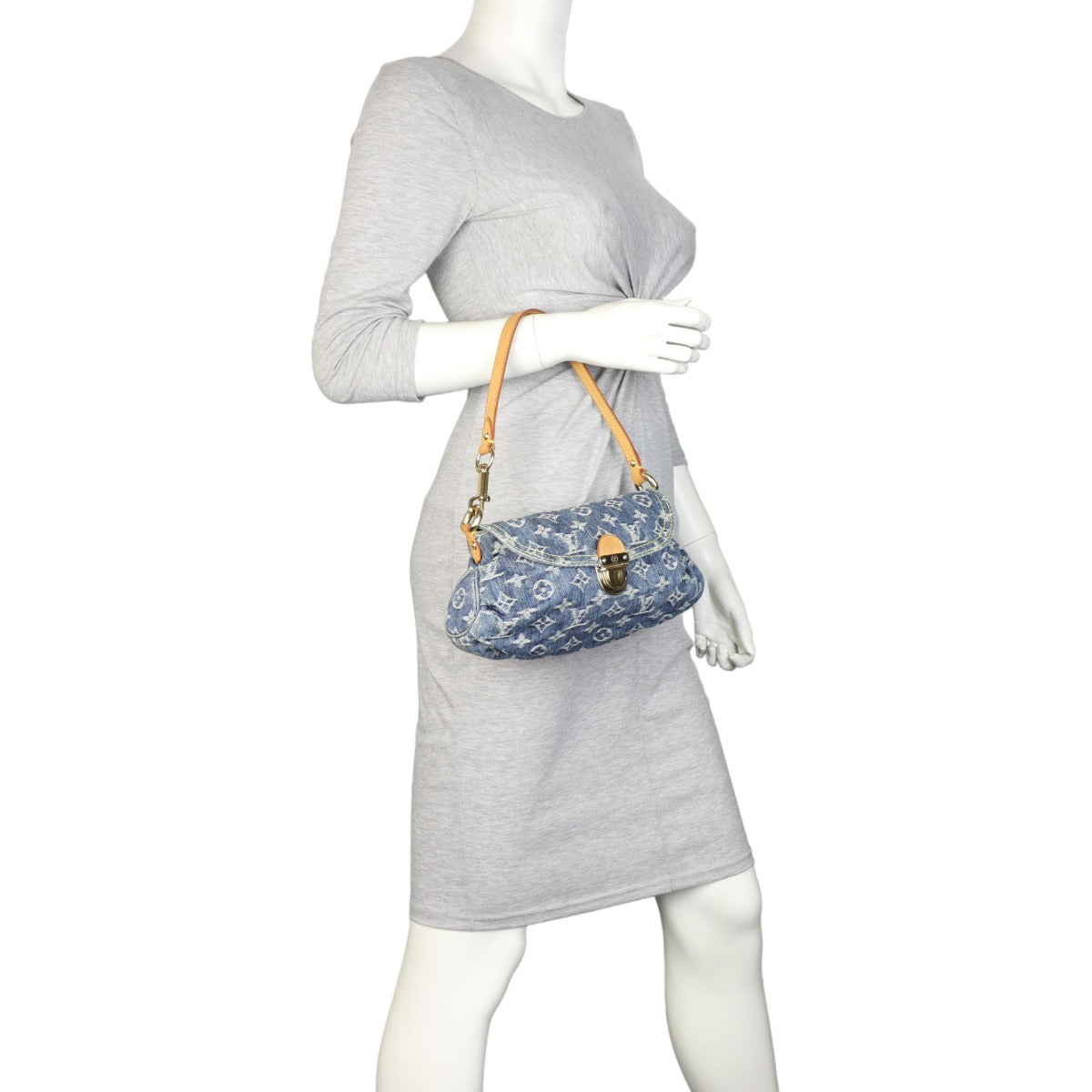 Louis Vuitton Mini Pleaty Monogram Denim