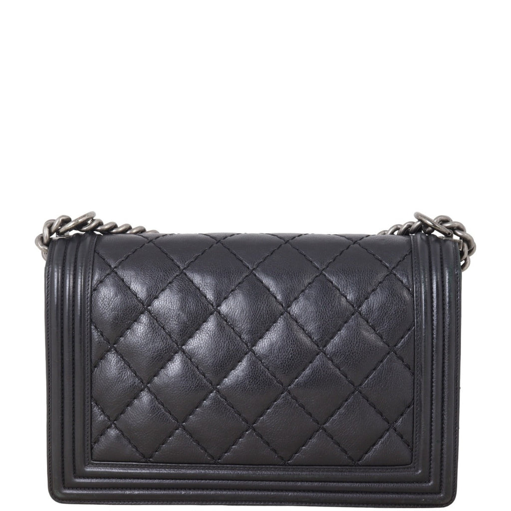 Chanel Boy New Medium Wild Stitch