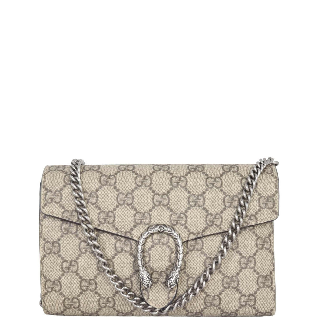 Gucci Dionysus GG Supreme Chain Wallet