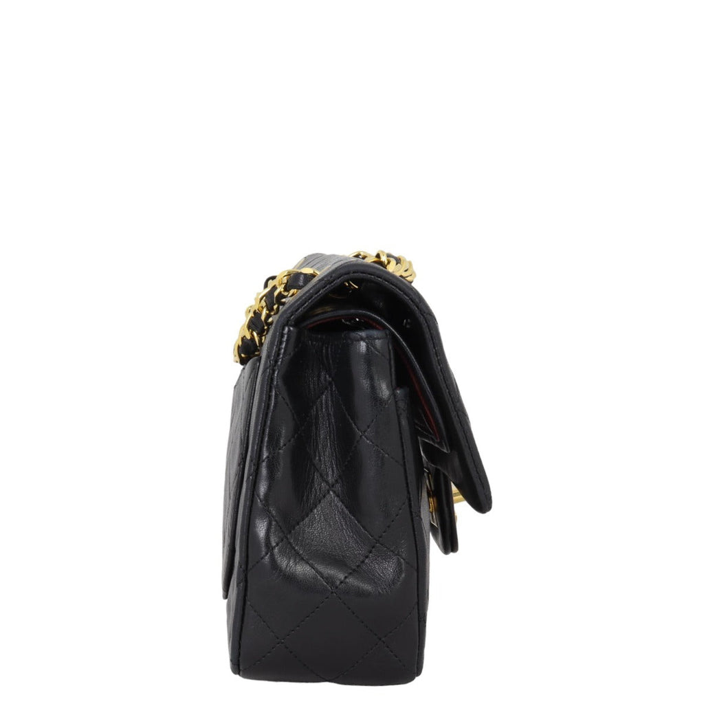 Chanel Classic Double Flap Small | Burgundy Leather