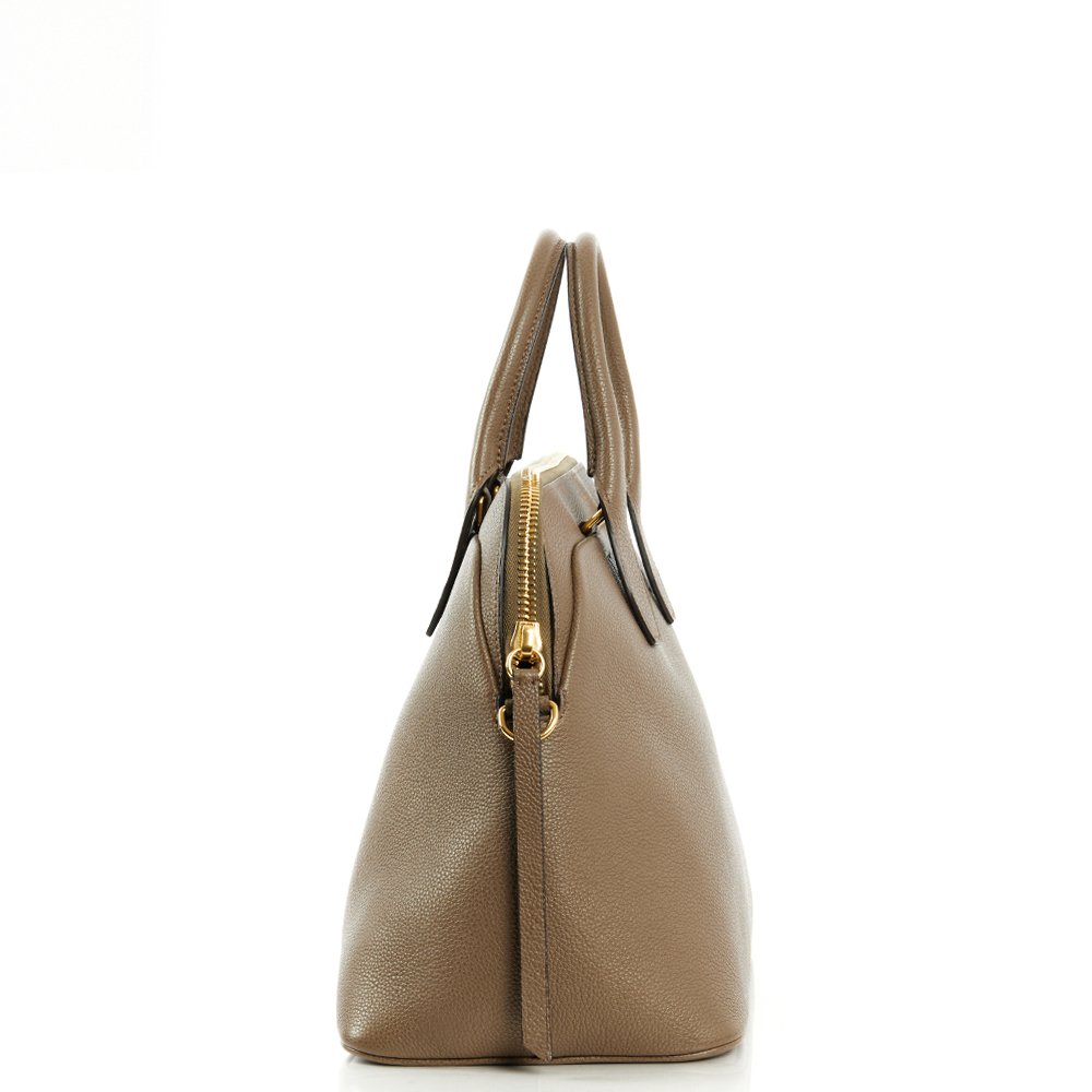 Mulberry Top Handle Colville in Cahmere Taupe, Calfskin Leather