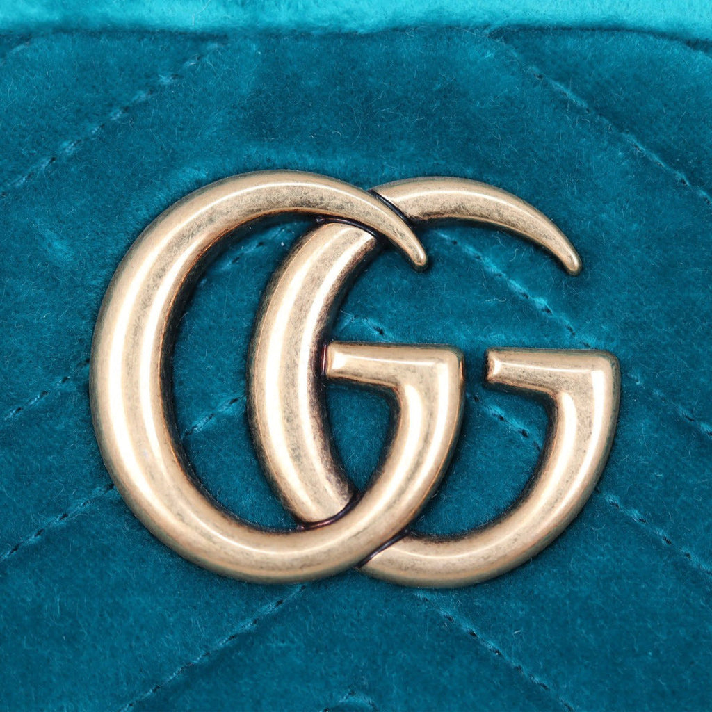 Gucci GG Marmont Velvet Small Camera Bag
