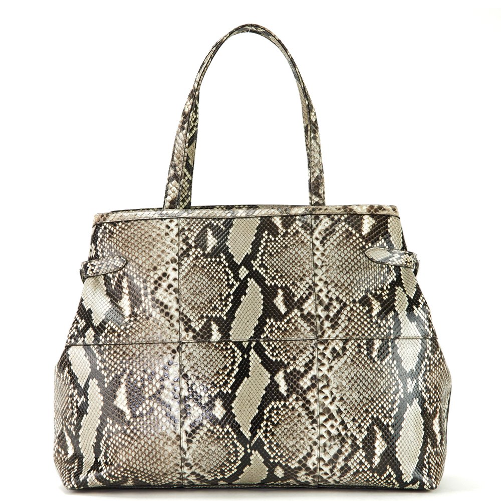 Asprey Tote Tote in Grey, Exotic