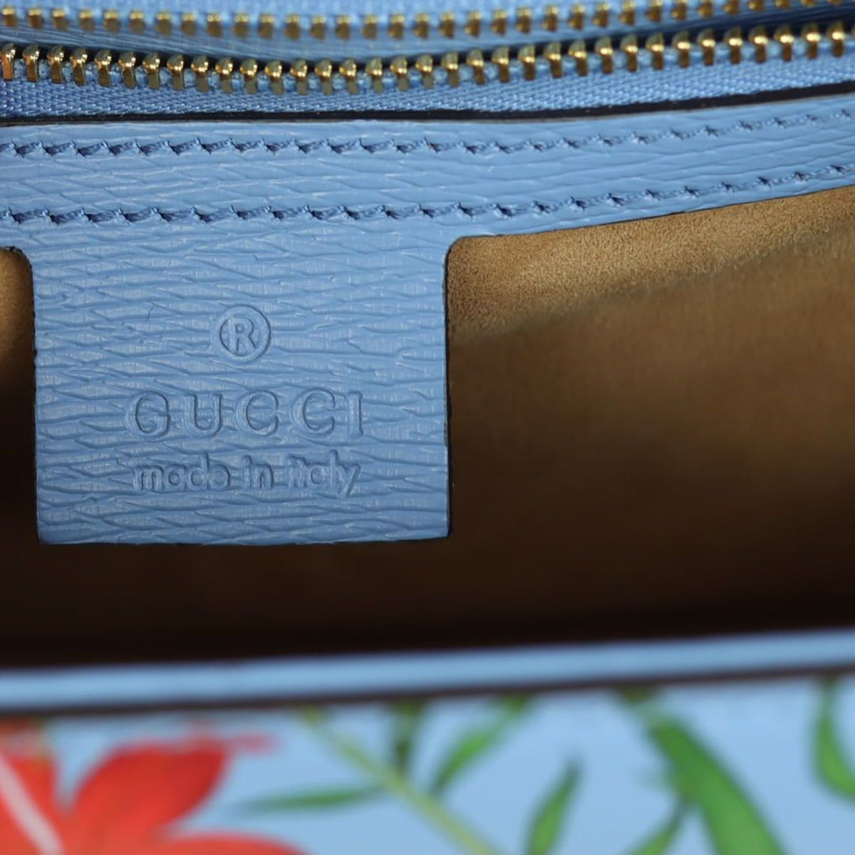 Gucci Sylvie Floral Print Small Shoulder Bag