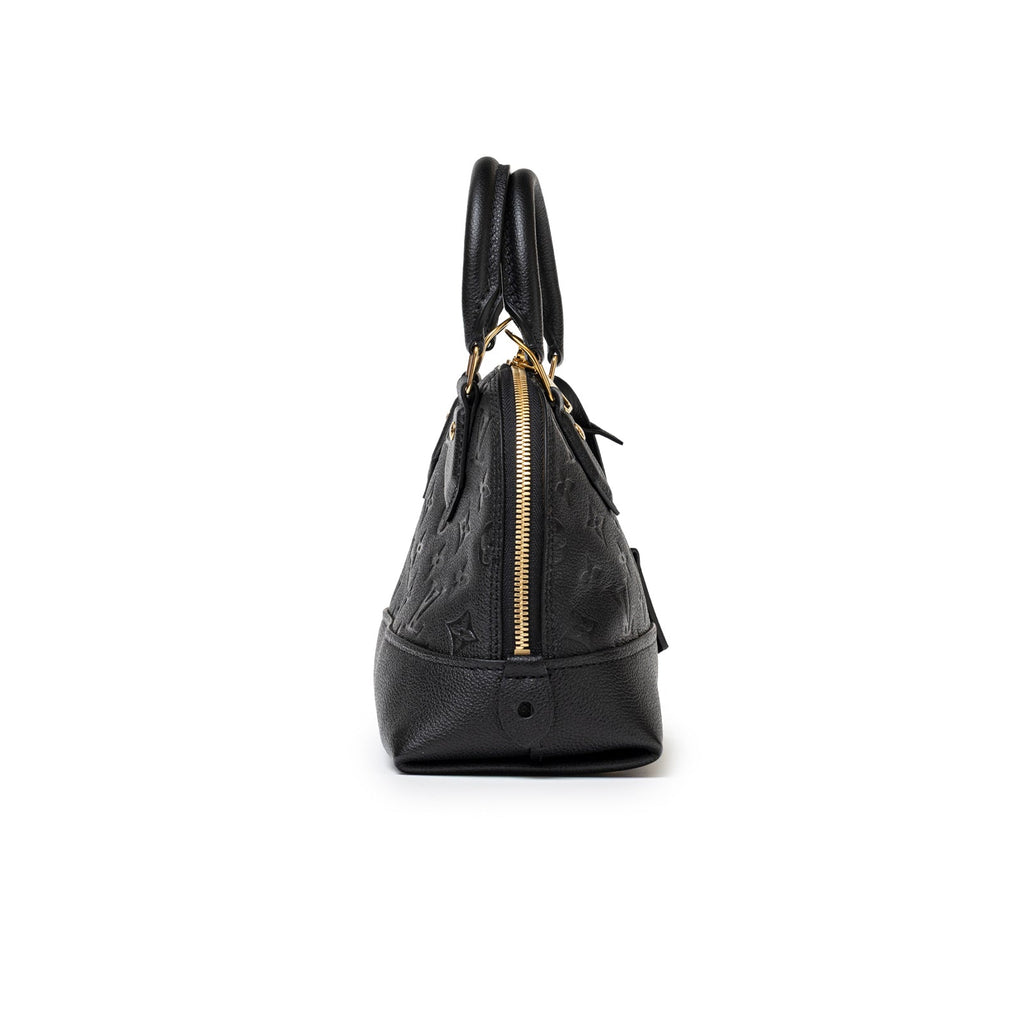 Louis Vuitton Neo Alma BB Monogram Empreinte Black Gold hardware