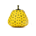Louis Vuitton X Yayoi Kusama Limited Edition Yellow/Black Leather Pumpkin Bag