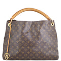 Louis Vuitton Artsy MM Monogram | Gold Tone Keyring