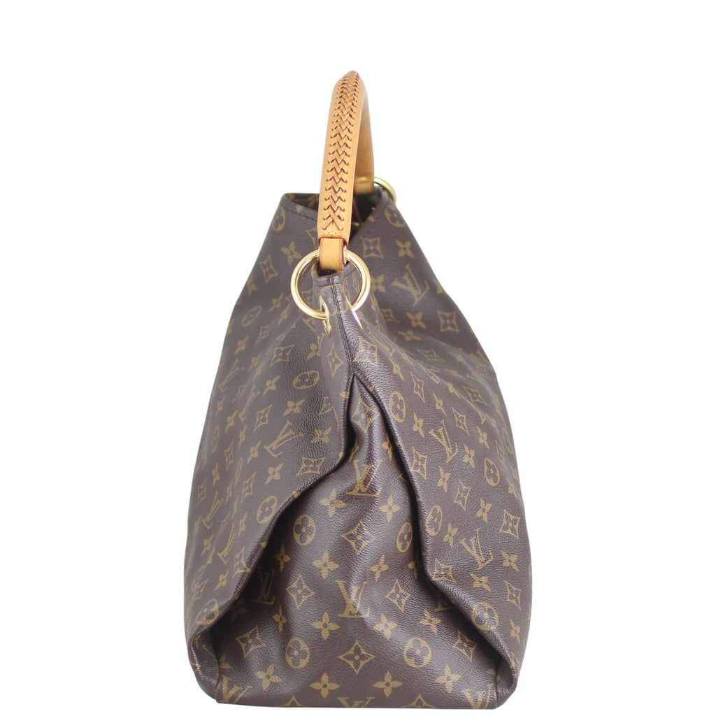 Louis Vuitton Artsy MM Monogram | Gold Tone Keyring
