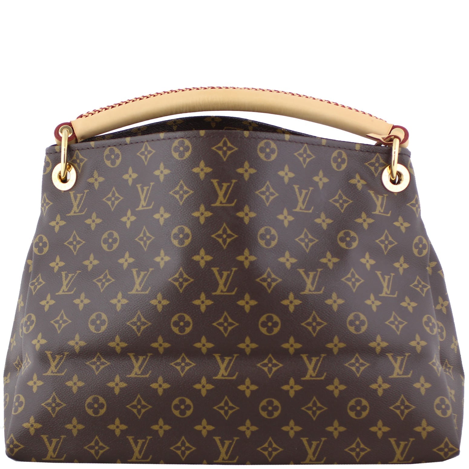 Louis Vuitton Artsy MM Monogram | Vachetta Cowhide Leather Trim