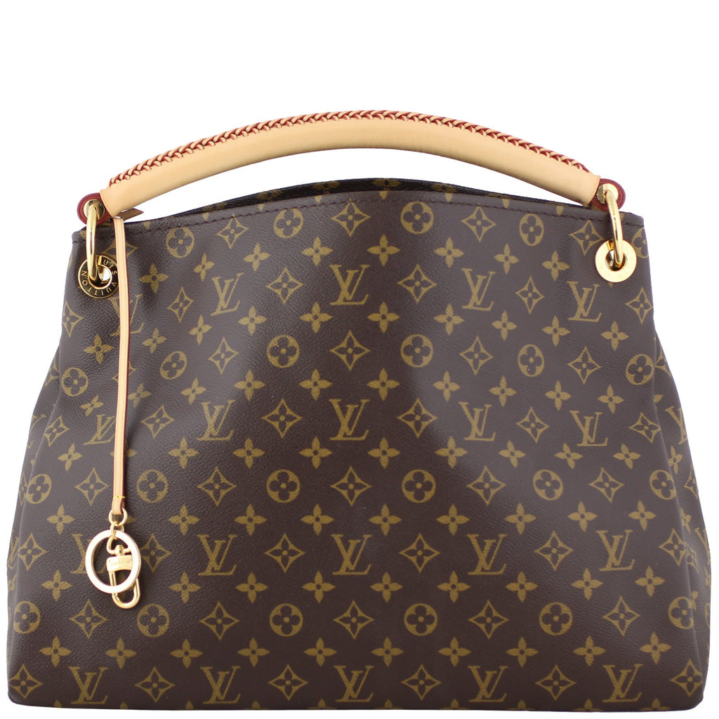 Louis Vuitton Artsy MM Monogram | Vachetta Cowhide Leather Trim