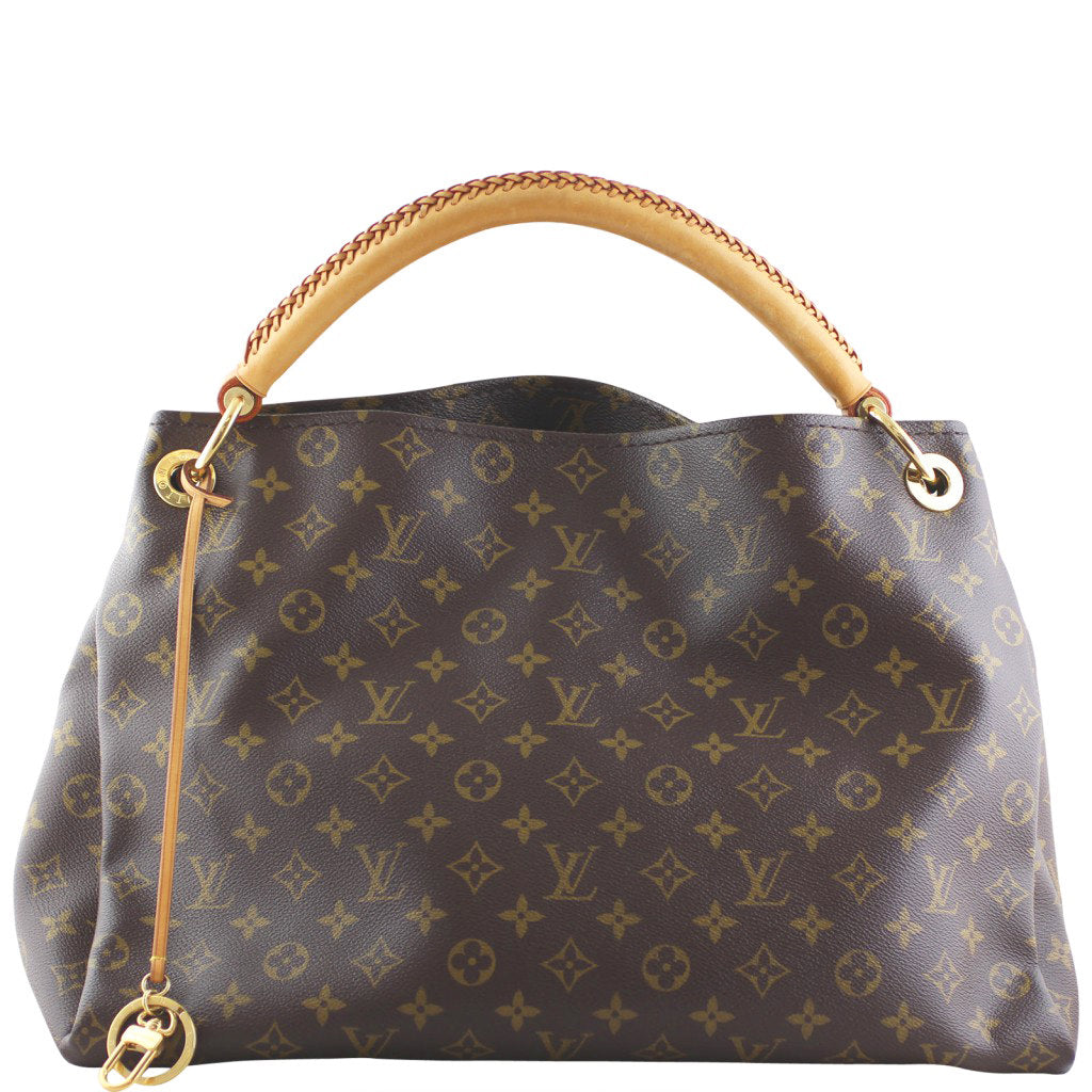 Louis Vuitton Artsy MM Monogram | Gold Keyring Clip