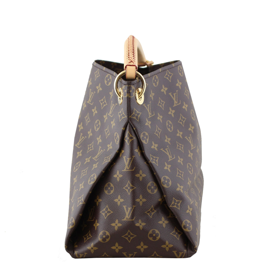 Louis Vuitton Artsy MM Monogram | Vachetta Cowhide Leather Trim