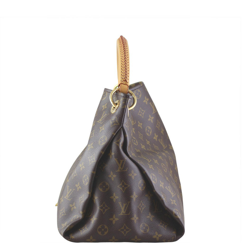 Louis Vuitton Artsy MM Monogram | Gold Keyring Clip
