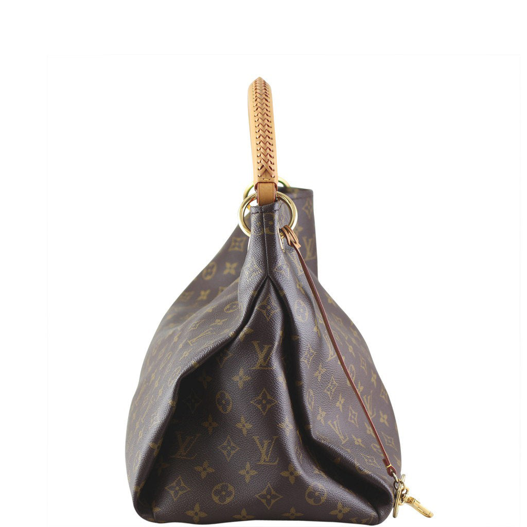 Louis Vuitton Artsy MM Monogram | Gold Keyring Clip