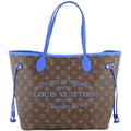 Louis Vuitton Ikat Neverfull MM Monogram Grand Bleu
