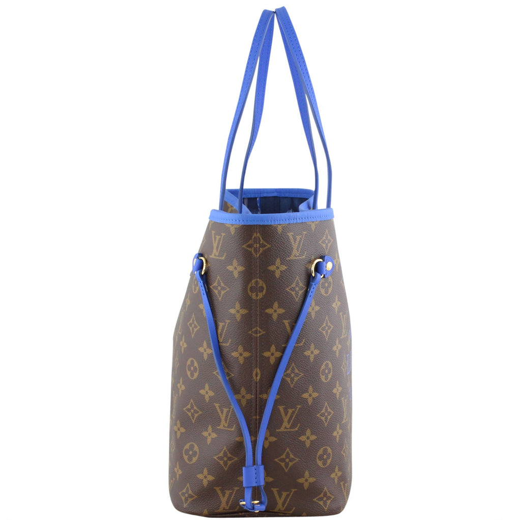 Louis Vuitton Ikat Neverfull MM Monogram Grand Bleu