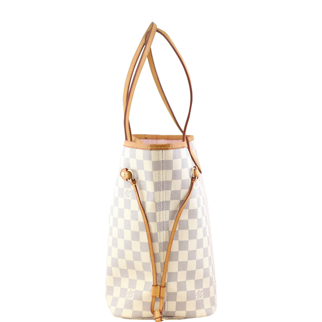 Louis Vuitton Neverfull MM Damier Azur Rose Ballerine