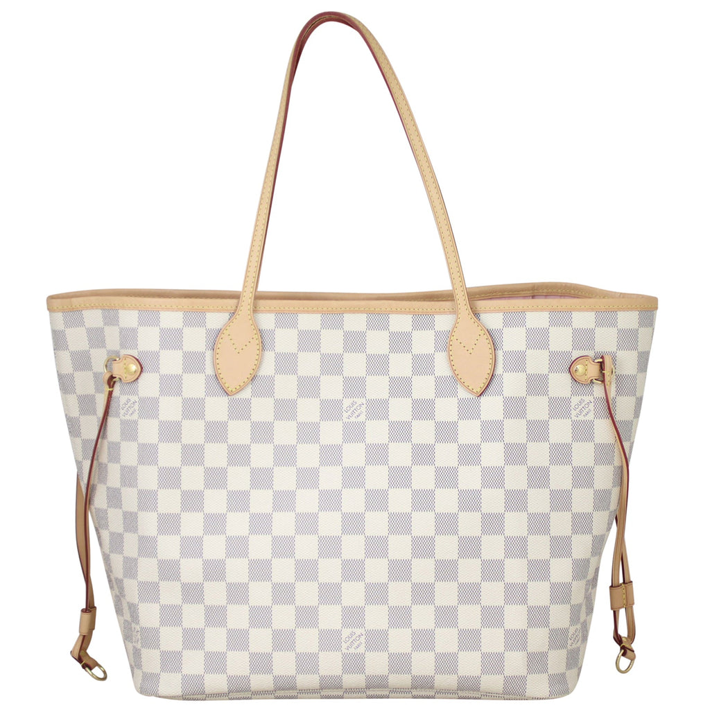 Louis Vuitton Neverfull MM Damier Azure Rose Ballerine