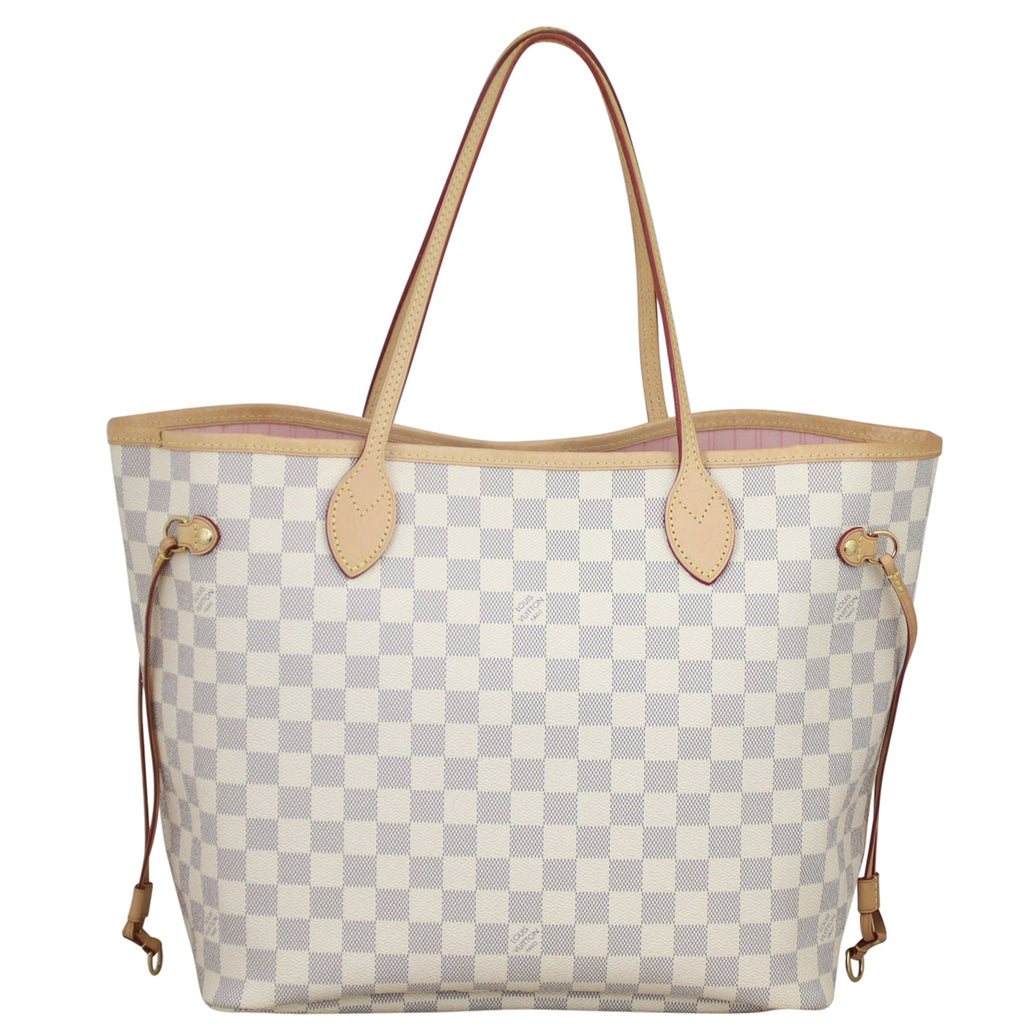 Louis Vuitton Neverfull MM Damier Azur Rose Ballerine