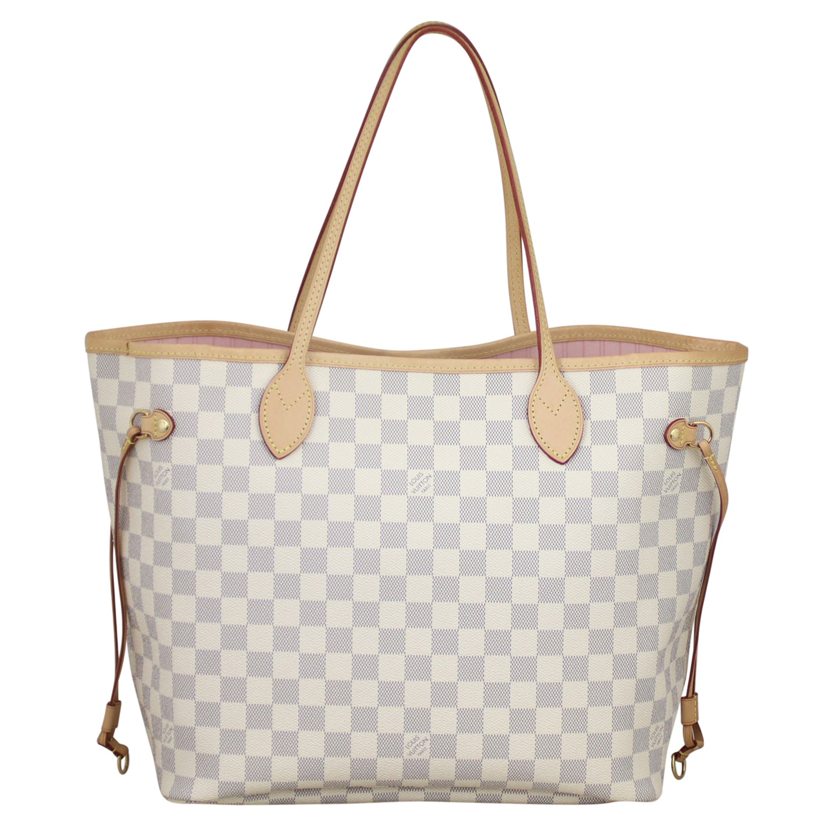 Louis Vuitton Neverfull MM Damier Azur Rose Ballerine