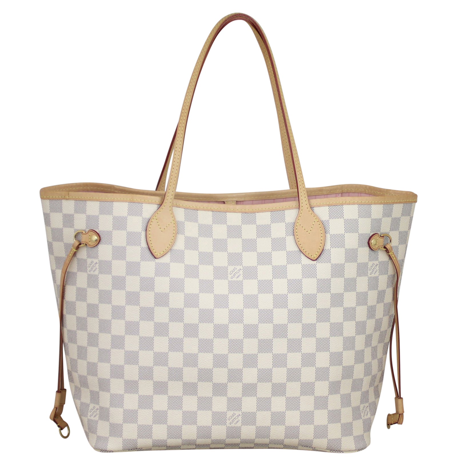 Louis Vuitton Neverfull MM Damier Azur Rose Ballerine
