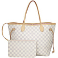 Louis Vuitton Neverfull MM Damier Azur Rose Ballerine