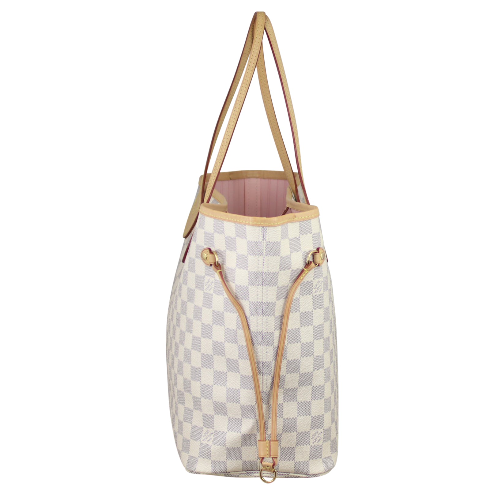 Louis Vuitton Neverfull MM Damier Azur Rose Ballerine