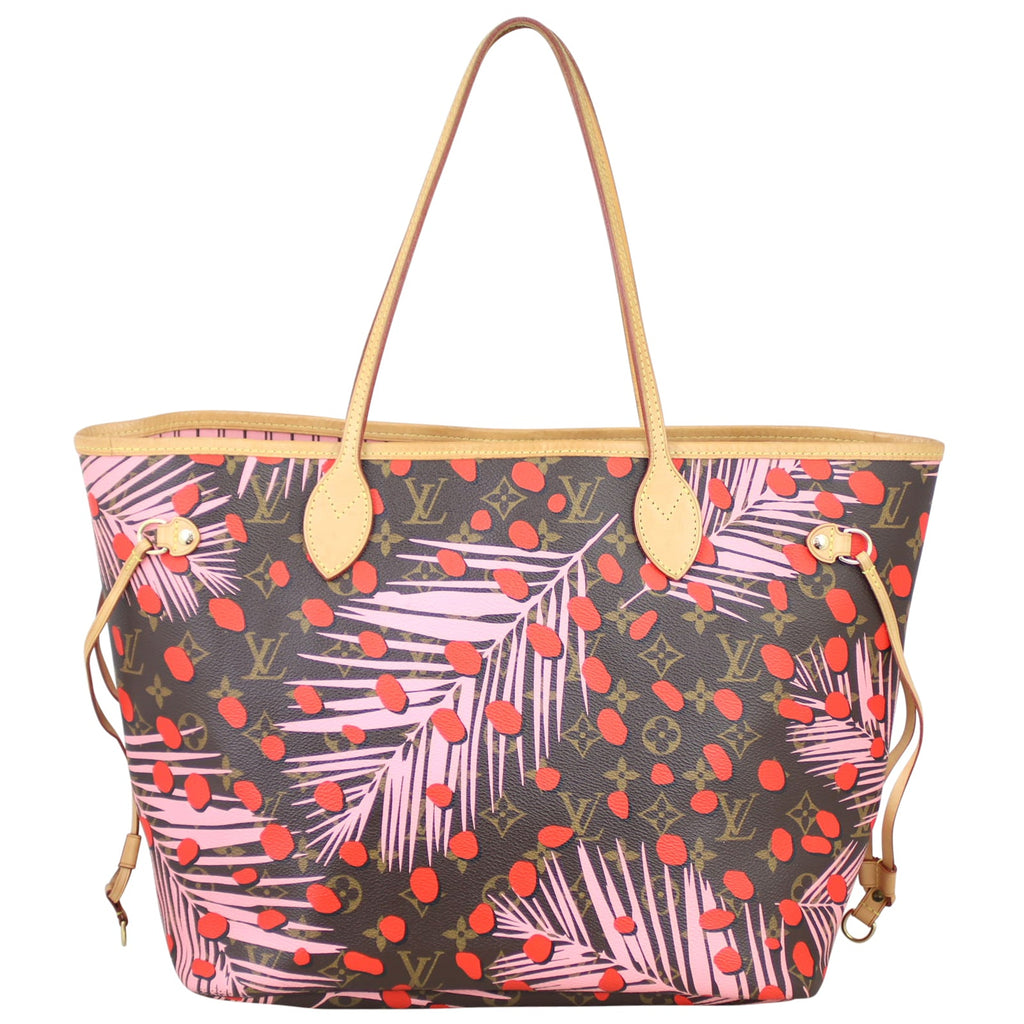 Louis Vuitton Neverfull MM Monogram Jungle Dots