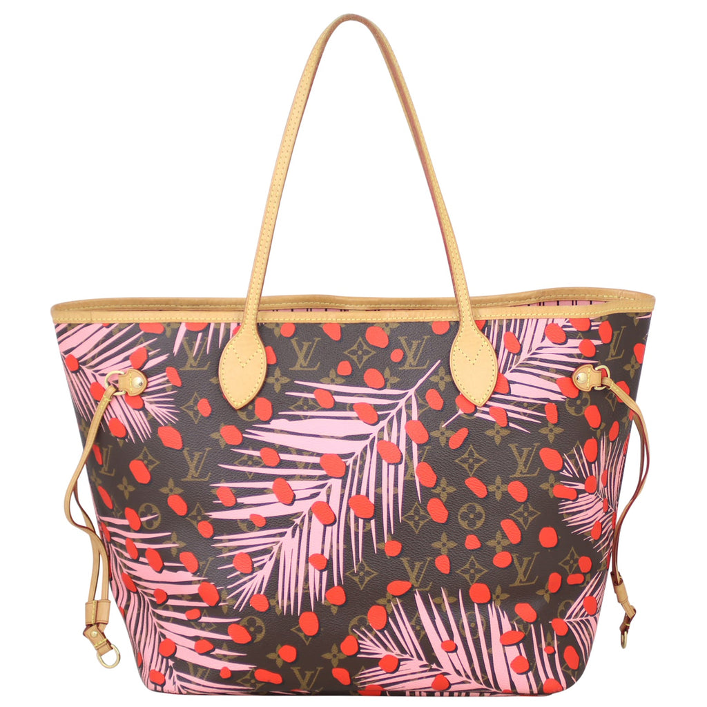 Louis Vuitton Neverfull MM Monogram Jungle Dots