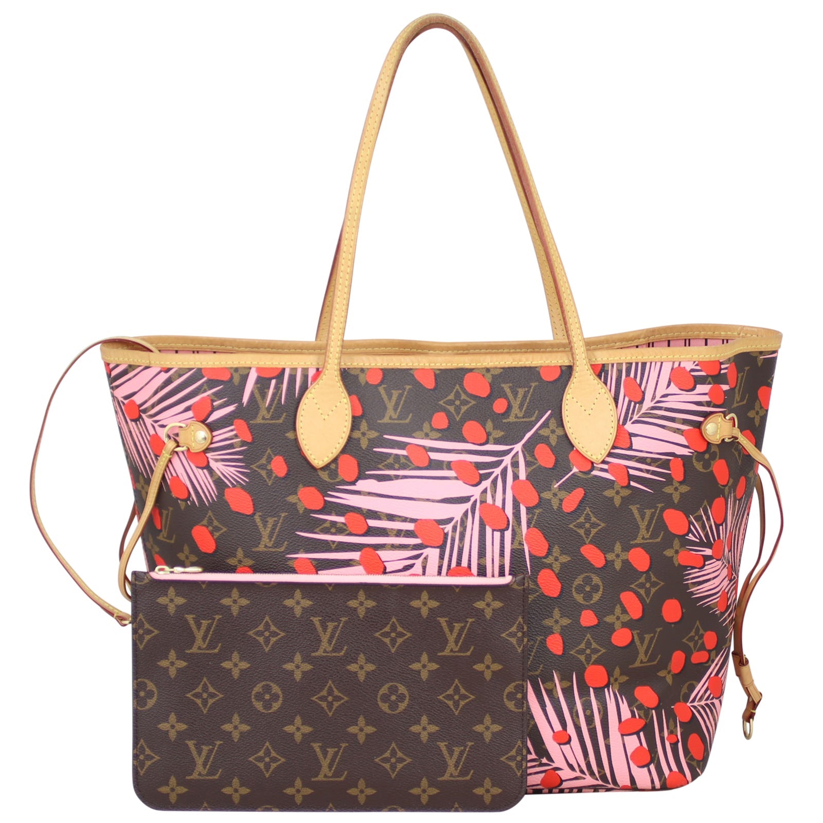Louis Vuitton Neverfull MM Monogram Jungle Dots