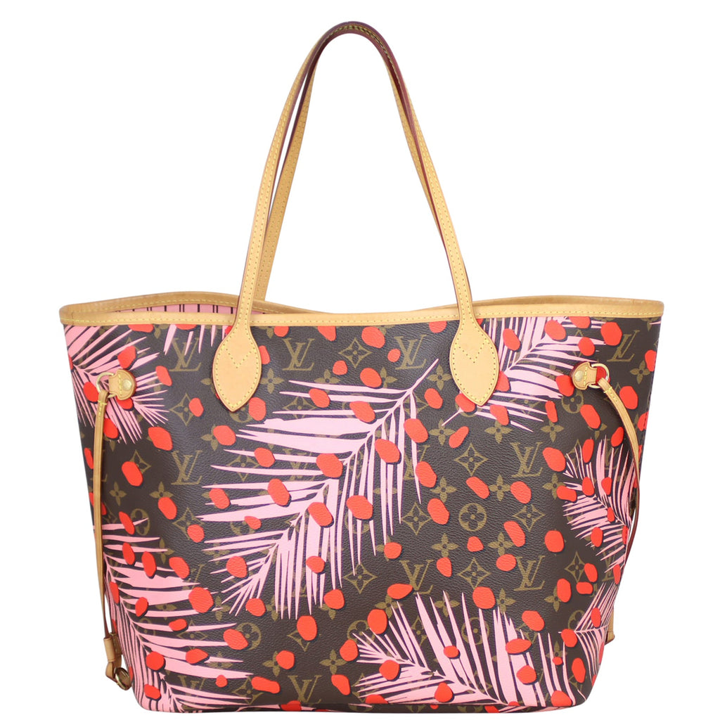Louis Vuitton Neverfull MM Monogram Jungle Dots