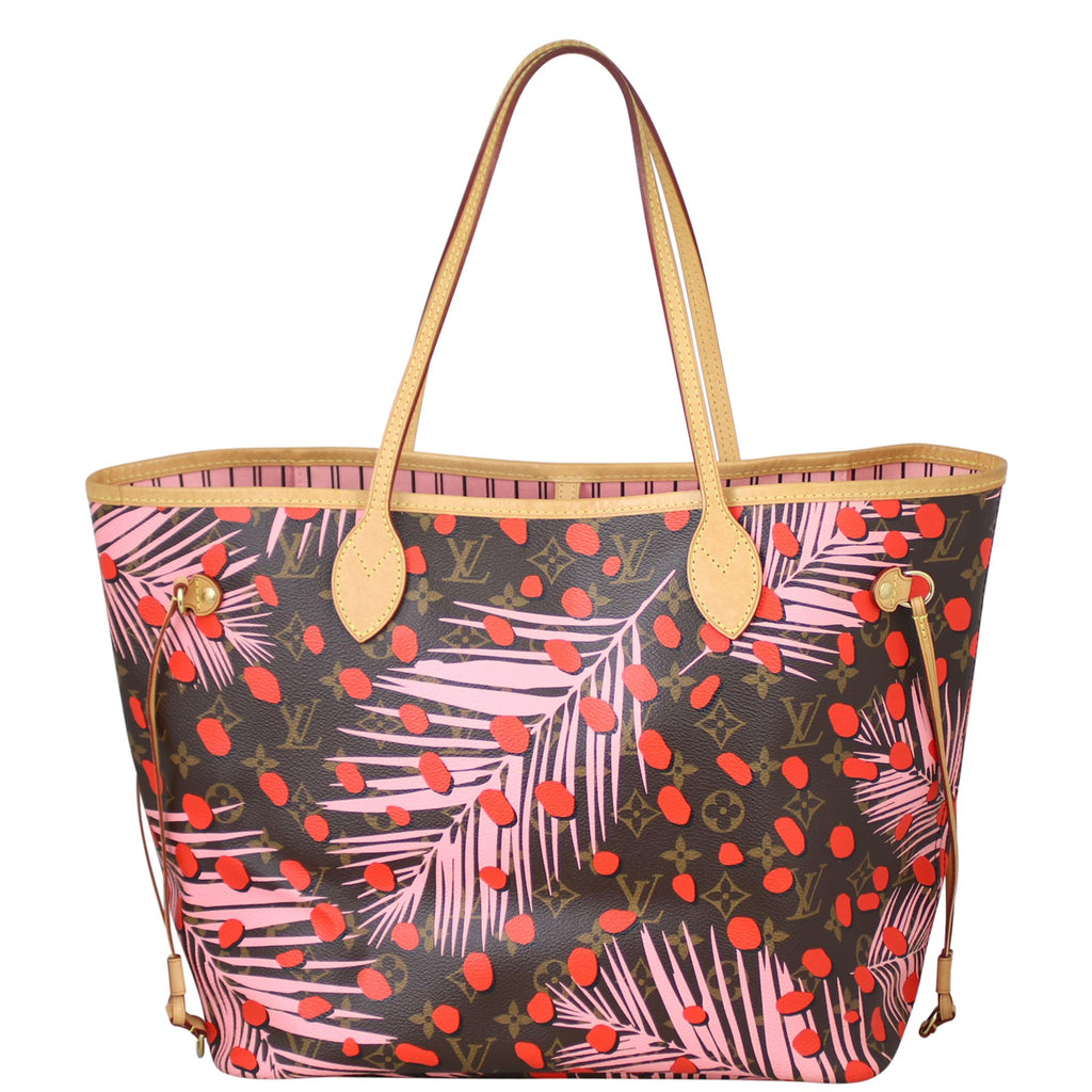 Louis Vuitton Neverfull MM Monogram Jungle Dots