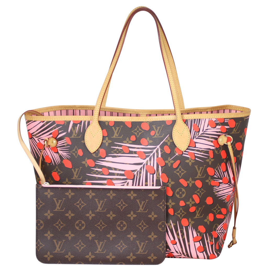 Louis Vuitton Neverfull MM Monogram Jungle Dots