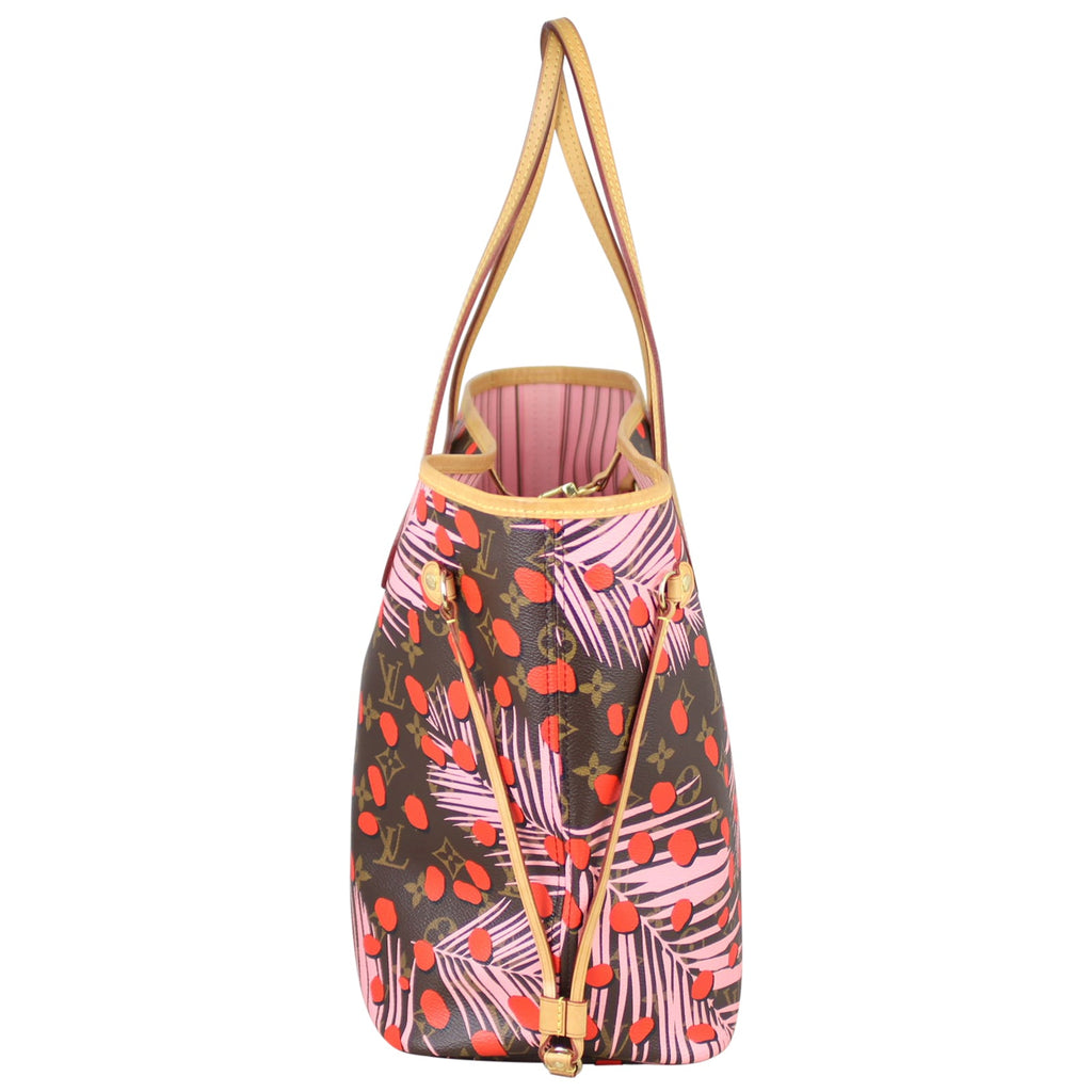 Louis Vuitton Neverfull MM Monogram Jungle Dots