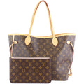 Louis Vuitton Neverfull MM Monogram Rose Ballerine