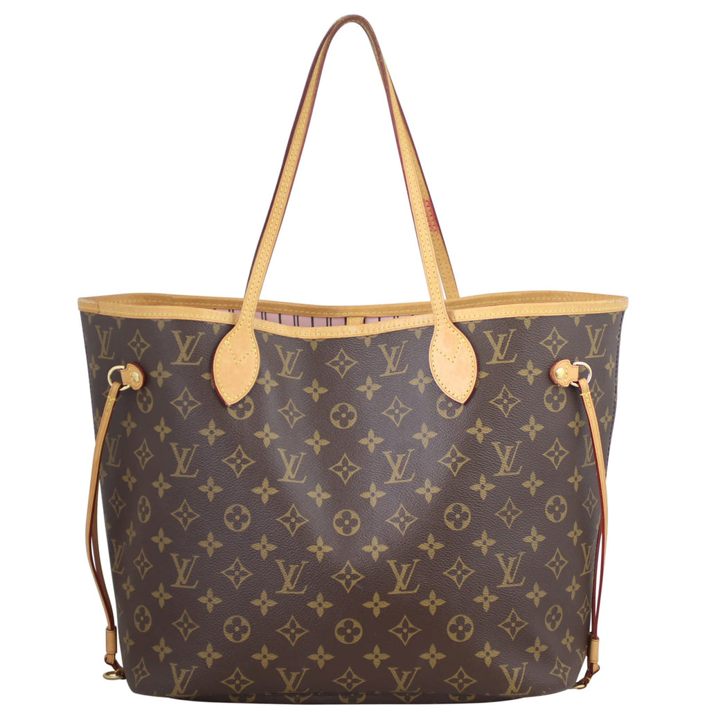 Louis Vuitton Neverfull MM Monogram Rose Ballerine