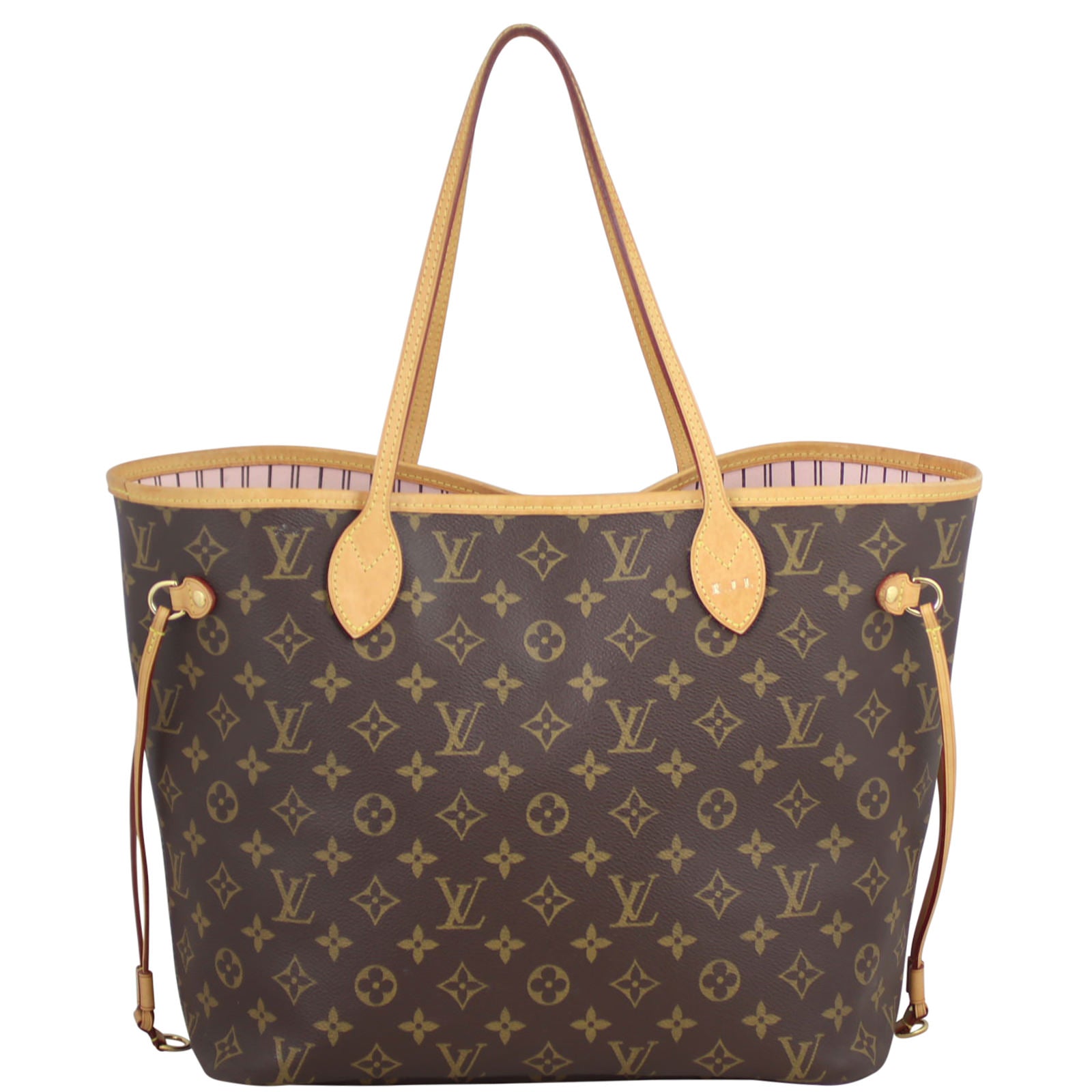 Louis Vuitton Neverfull MM Monogram Rose Ballerine