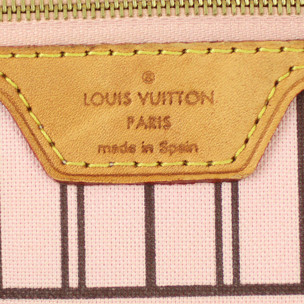 Louis Vuitton Neverfull MM Monogram Rose Ballerine