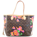 Louis Vuitton Neverfull MM Monogram Roses